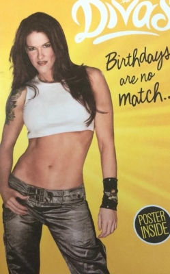 "WWE Divas, Legends" Birthday Card
