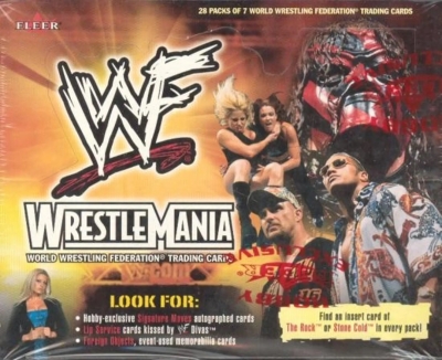 "WWF Wrestlemania" Hobby Box
