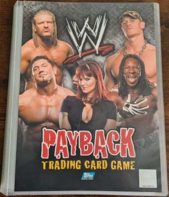 "WWE Payback" Card Album
