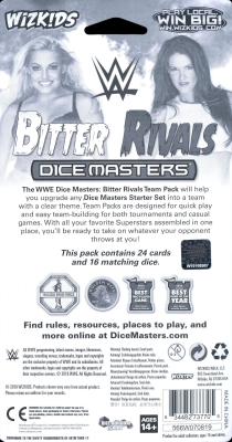 "WWE Dice Masters Bitter Rivals" Package
