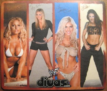 "WWE Divas" Mousepad
