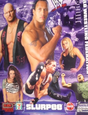"WWF Slurpee 7/11" Poster
