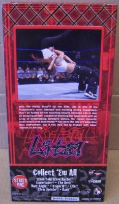"WWF Lita" Bobblehead (Back)
