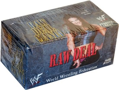 "WWF Raw Deal Mania" Starter Deck Box
