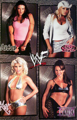"WWF Divas" Poster
