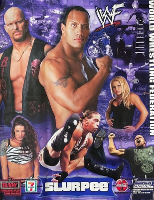 "WWF Slurpee 7/11" Poster
