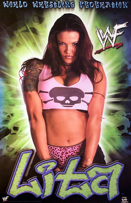 "WWF Lita" Poster
