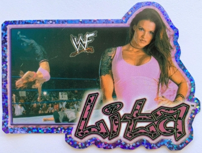 "WWF Lita" Vending Machine Sticker
